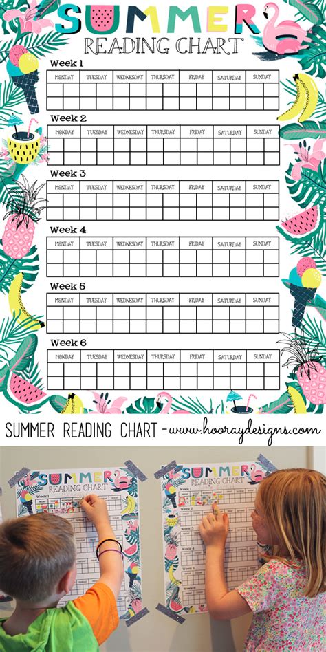 Summer Reading Chart Printable